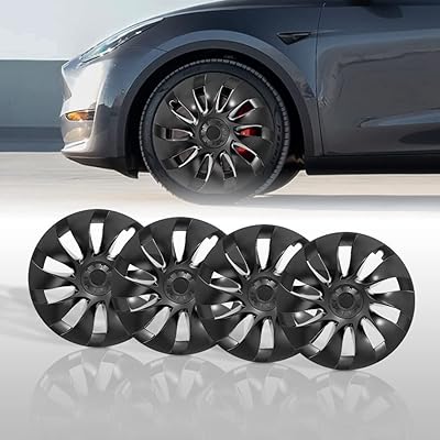 The white shop tesla model y hub cover 20 pouces