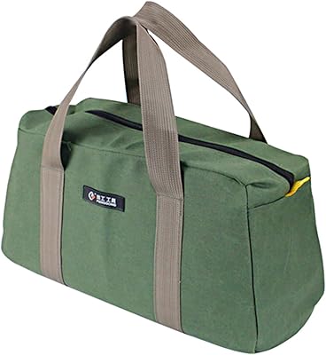 Sac à outils portable multifonctionnel icam, sac de rangement pour outils d'entretien épais