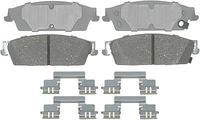Ensemble de plaquettes de frein à disque arrière en céramique acdelco 14d1194ch