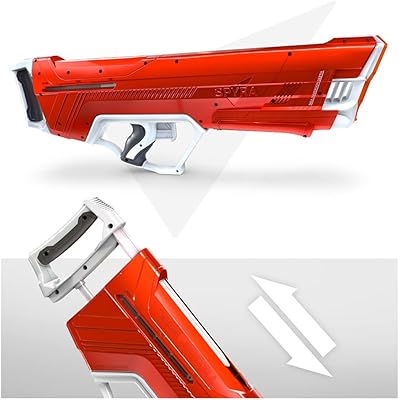 Pistolet à eau spira - pistolet à eau rouge spiralex (non électronique)