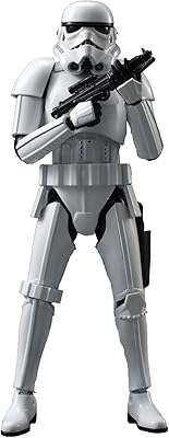 Figurine en plastique bandai hobby star wars 1/12 stormtrooper, blanche