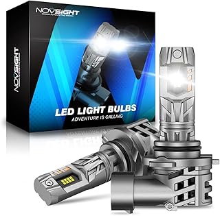 Ampoules de phare led novsight 9005 20 000 lumens 500 %