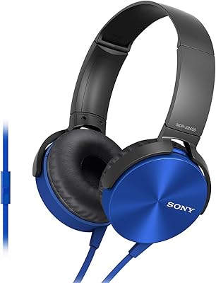 Modèle de casque universel mdr-xb450ap/l pour téléphones mobiles de sony - couleur bleue. Diaytar : Votre allié pouvoir d'achat au quotidien