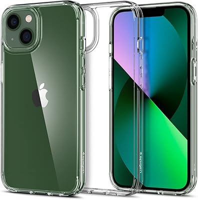 Coque spigen ultra hybrid conçue pour iphone 13 mini - crystal clear