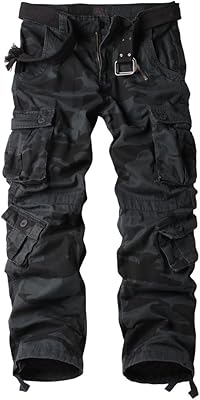 Pantalon de camouflage militaire en coton pour hommes avec 8 poches pour le travail