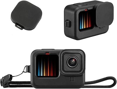 Coque en silicone ewinner pour gopro hero 9 -2020 (noir)
