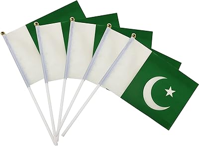 25 pièces de drapeaux de bureau double face avec le dessin du drapeau