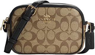 Petit sac photo jimmy en cuir pour femme, kaki - noir, multi-usage