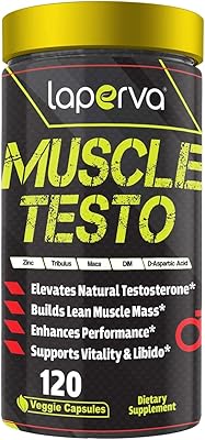 Capsules laperva muscle testo - améliore les performances, soutient la vitalité et le désir