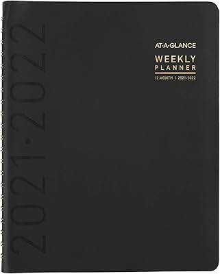 Planificateur académique 2021-2022 planificateur hebdomadaire et mensuel it-a-glans 8-1-4" x 11" grand