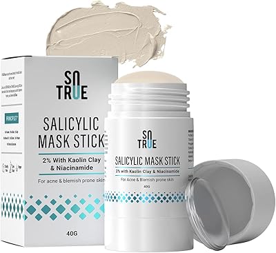 Masque facial sutro à l'acide salicylique 2 % et l'argile kaolin