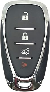 Étui de clé de rechange à 4 boutons pour chevrolet malibu cruze