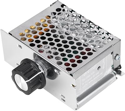 Régulateur de tension ac 10-220v 4000w, contrôleur de vitesse de moteur électrique réglable