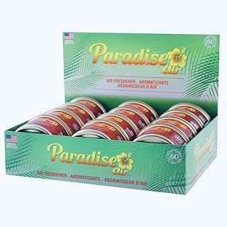 Désodorisant biologique pour voiture paradise cherry (paquet de 12)