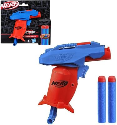 Fléchette nerf alpha strike sd-1 single-fire slinger - comprend 2 fléchettes en mousse nerf elite officielles - facile à charger prime fire. Diaytar Sénégal : Qualité garantie, prix imbattables, livraison rapide