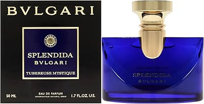 Eau de parfum pour femme bvlgari tuberose mystic de splendida, 50 ml