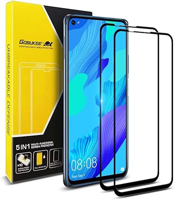 Jobuki protecteur d'écran pour huawei nova 5t, honor 20, verre trempé