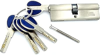 Serrure à cylindre msvila iso9001, 5 clés d'ordinateur avec poignée en caoutchouc, produit