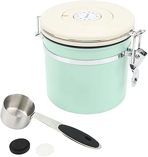 Boîte de stockage de café récipient hermétique nourriture de cuisine en acier inoxydable