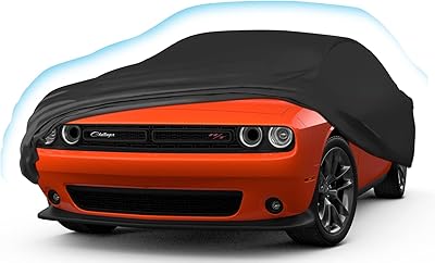 Bâche de voiture imperméable pour dodge challenger 2008-2023, 6 couches pour toutes