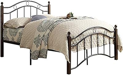 Un lit standard en acier inoxydable, adapté aux deux sexes, multicolore - king