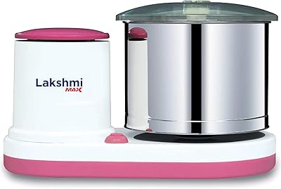 Broyeur humide de comptoir lakshmi, 2 l (150 w) avec grattoir en noix