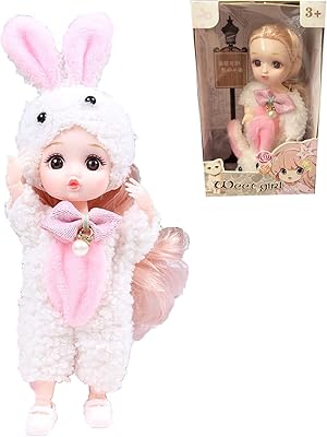 Poupées pour enfants poupées douces mini poupées filles robes amovibles poupée fille
