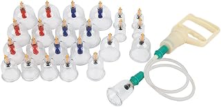Ensemble de thérapie par ventouses chinoises, kit de ventouses sous vide extractible