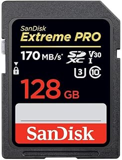 Carte mémoire sdxc sandisk extreme pro uhs-i, 128 go, sdsdxxy-128g-ancin