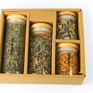 Délicieux thé et accessoires pour une expérience luxueuse un tube de apaisant contenant des herbes. Diaytar : L'excellence du service, la douceur des prix