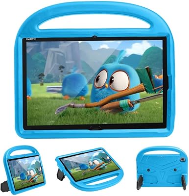 Étui pour tablette huawei mediapad m5/m6 10,8 pouces, adapté aux enfants, poignée