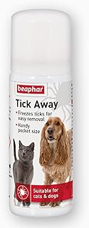 Spray anti-tiques beaphar pour chats et chiens, 50 ml