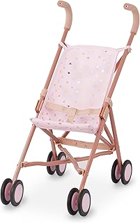 Poussette parapluie pour bébé de 14 pouces avec cadre pliable et imprimé étoiles