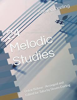 24 études mélodiques : oskar böhme arrangé et édité pour tuba par steven
