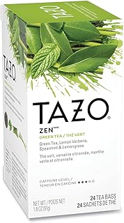 Thé tazo zen de starbucks 149900, vert, 24/bx