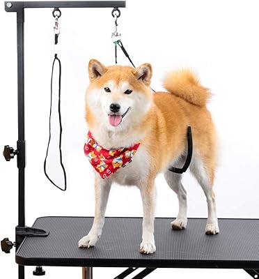 Bras de table de toilettage pour chien breeze touch - support de toilettage