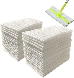 Vadrouille en tissu jetable geeplas, tampon de vadrouille rechargeable pour sol, paquet
