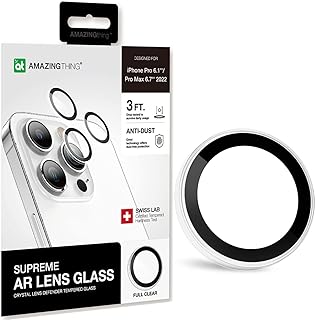 Amazing thing protecteur d'objectif d'appareil photo pour iphone 14 pro et max