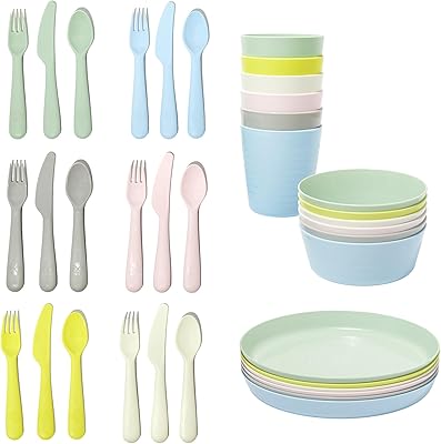 Ensemble de couverts ikea callas 18 pièces, plusieurs couleurs (2)