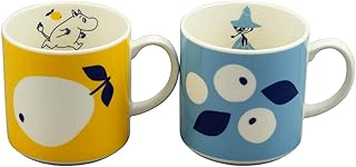 Tasse yamaka shoten mm031 3-13 moomin couple moomin et snufkin fabriquée au japon