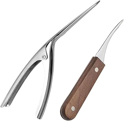 Outil de nettoyage de crevettes en acier inoxydable fruta, 2 pièces - couteau à éplucher les crevettes - ustensiles de cuisine. Le e-commerce qui respecte votre pouvoir d'achat : Diaytar
