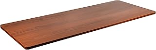 Plateau de table monobloc vivo 60 x 24 pouces en noyer foncé