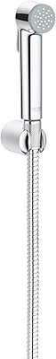 Raccords de salle de bain, pulvérisateur shattaf avec support mural de salle