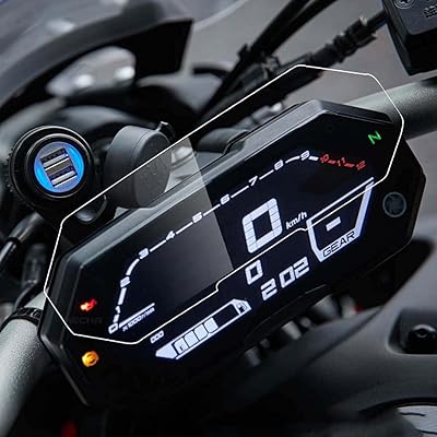 Protecteur d'écran pro-kudaskin, protecteur d'écran anti-rayures pour moto pour yamaha mt-07 mt07 fz-07