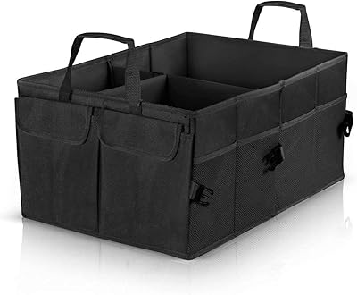 Show way jamali sac de rangement pour coffre de voiture noir, boîte
