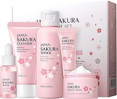 Ensemble de soins de la peau pour adolescentes, coffret cadeau nettoyant, tonique, sérum