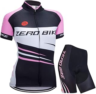 Maillot de cyclisme à manches courtes zerobike® pour femme maillot respirant