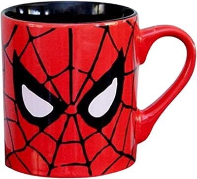 Tasse en céramique silver buffalo marvel comics spider-man eyes, 14 oz