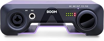 Interface audio opigy 2x2 boom usb type-c 2 pouces / 2 sorties usb