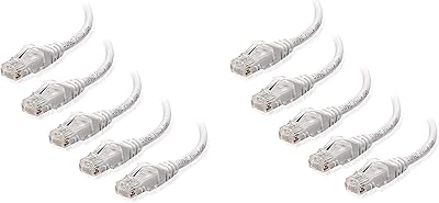 Pack de 10 câbles ethernet cat6 dkurve